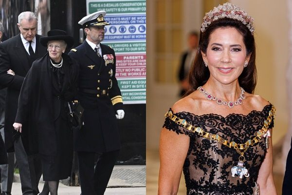丹麦“最美储妃”消失英女王国葬背后原因超尴尬