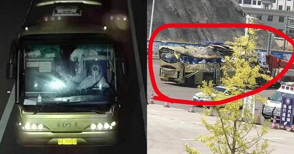 隔离巴士翻覆酿27死 网骂：司机穿这样不车祸才怪！